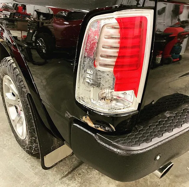 Vehicle Corner Damage