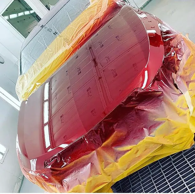 Red Vehicle Paint
